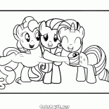 Pinkie Pie and friends