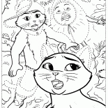 Sky and Puss in Boots