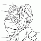 Flynn Rider and Rapunzel