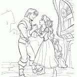 Meeting Flynn and Rapunzel