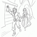 Flynn and Rapunzels Escape