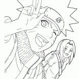 Coloring Page Hinata Hyuga