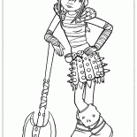 Warrior girl