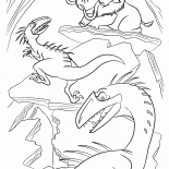 Angry dinosaurs