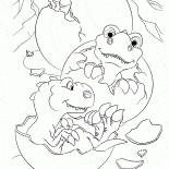 Dinosaur babies hatch