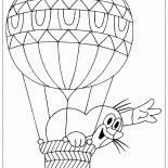 A mole on the ball