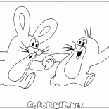 Friends are in a hurry