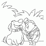 Good doggie Russell