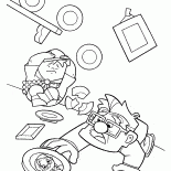 House is hit by a storm