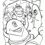 Funny monsters assembly