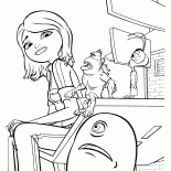 Friends are comforting her