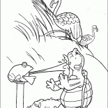 Coloring Page Over The Hedge