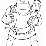 Shrek and Donkey