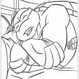 Rafael sleeps