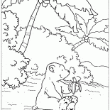Lars with banana