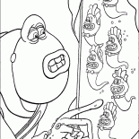 Toad and tadpoles