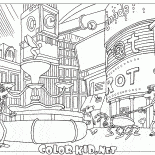 City inside the sewer