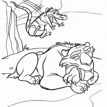 Possum pesters Diego