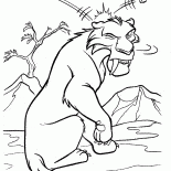 Saber-toothed tiger Diego