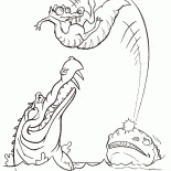 Scrat among the reptiles