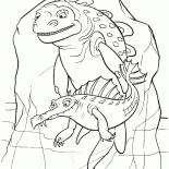 Reptiles in the ice