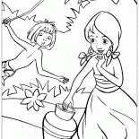 Mowgli and girl