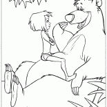 Mowgli and Baloo