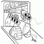 WALL-E and cockroach