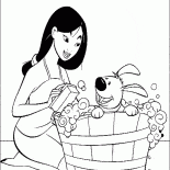 Mulan and Puppy