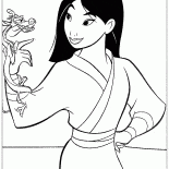 Mulan and Mushu
