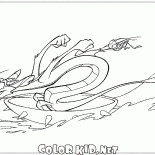 Mushu and cricket on the water