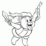 Gummi Bears frolic