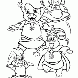 Jumping bears
