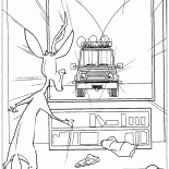 The cops came to the supermarket