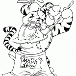 Tigger magician