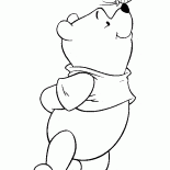 Winnie and butterfly