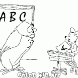 The owl and the little kangaroo