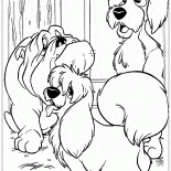 Tramp and his friends