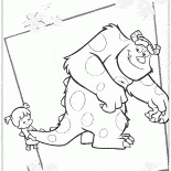 Sulley and Scarer