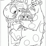 Riding on the door