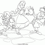 Hare, Alice and Hatter