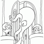 Octopus at the exhibition