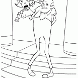 Puppet show actor