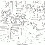 The wedding of Cinderella and Prince