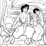 Aladdin and Jasmine