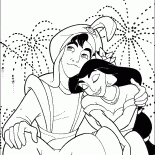 Aladdin and Jasmine together