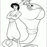 Aladdin and magical Genie