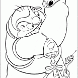 Jamba, Flikli and Stitch