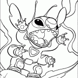 Stitch in despair