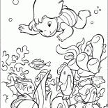 Lilo with fish